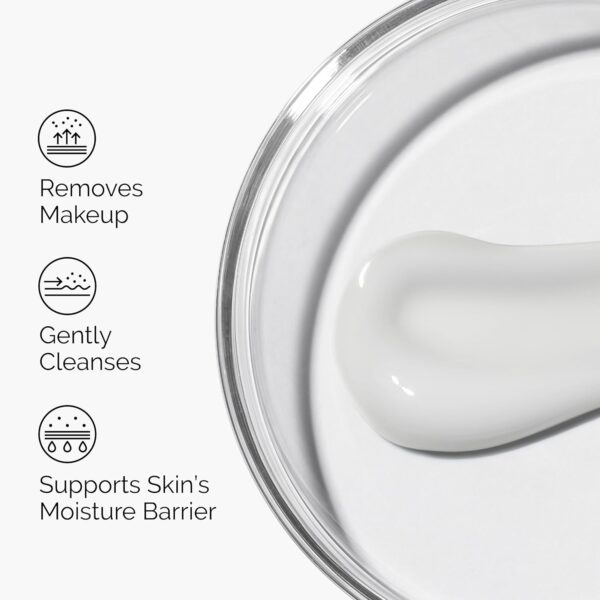 the ordinary squalane cleanser, hydrating makeup remover, supports moisture barrier