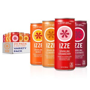 izze sparkling water juice beverage blend, dawn variety pack