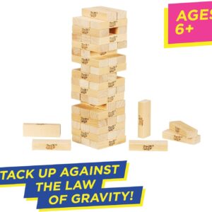 jenga game | the original wood block game with genuine hardwood blocks