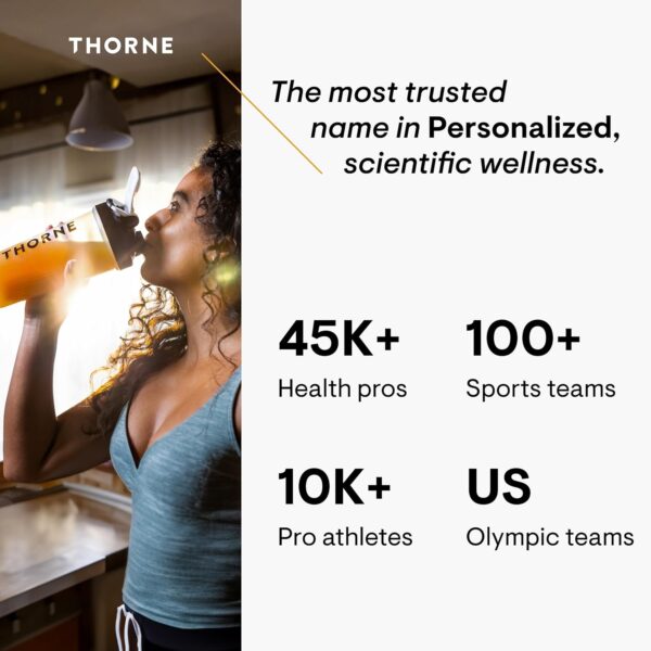 thorne creatine – creatine monohydrate, amino acid powder – support muscles, cellular energy and cognitive function – gluten free, keto – nsf certified for sport – 16 oz – 90 servings