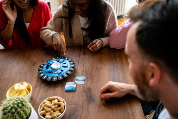 usaopoly tapple word game | fast paced family board game