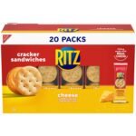 ritz cheese sandwich crackers 20 snack packs