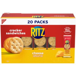 ritz cheese sandwich crackers 20 snack packs