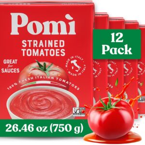 pomì strained tomatoes 26.46oz (pack of 12)