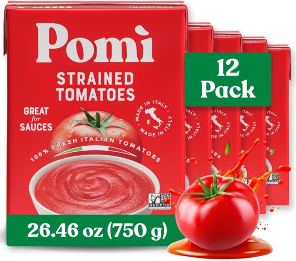 pomì strained tomatoes 26.46oz (pack of 12)