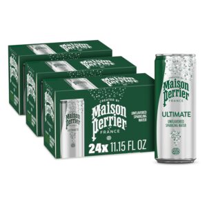 maison perrier ultimate sparkling water 8 cans 3 pack