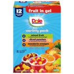 dole diced peaches, mandarin oranges, mixed variety pack