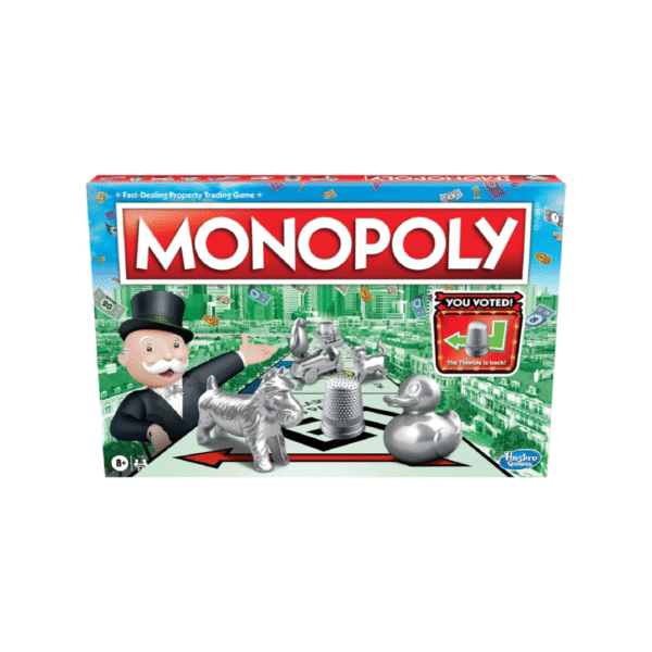 monopoly game, family board games for 2 to 6 players & kids ages 8 and up
