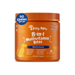 zesty paws dog multivitamin, chewable dog vitamins and supplements
