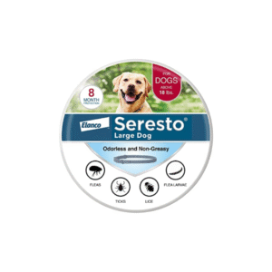seresto large dog vet recommended flea & tick treatment & prevention collar for dogs